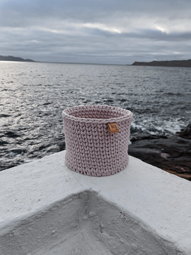 Medium Crochet Basket