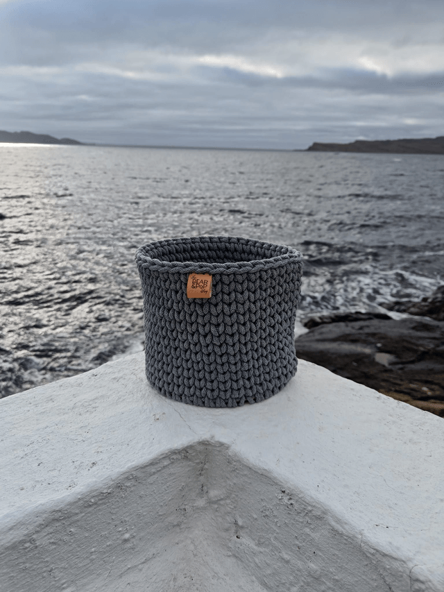 Medium Crochet Basket