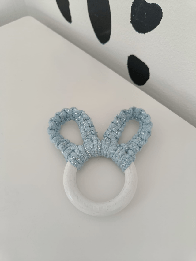 Mini Macrame Bunny Hanger | Easter decoration
