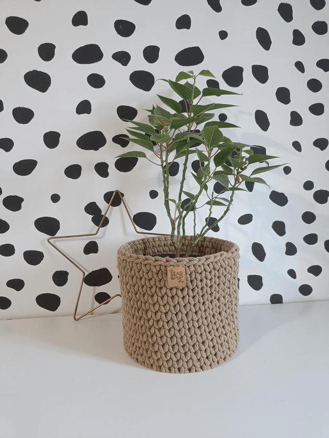 Medium Crochet Basket
